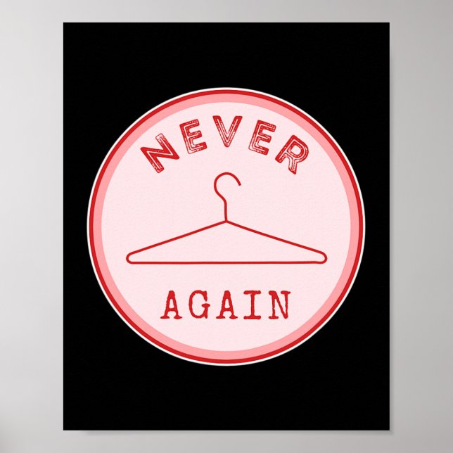 Frauenfeindlichkeit Poster (Vorne)