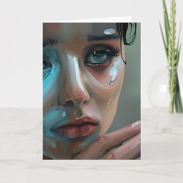 Frauenfeindlichkeit | Trockenleere Karte (Vorderseite)