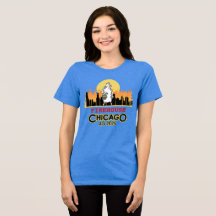 Frauenfeuerhaus im T-Shirt Chicago
