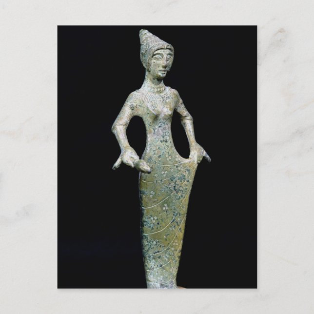 Frauenfigur, möglicherweise Aphrodite Postkarte (Vorderseite)