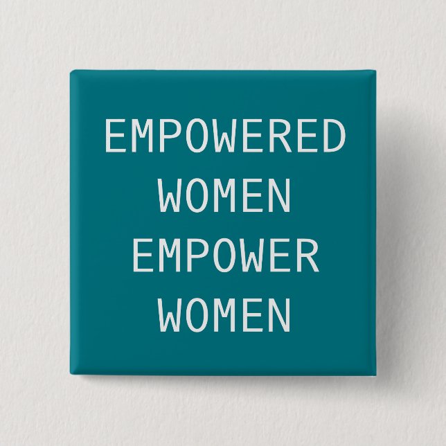 Frauenförderung für Coole RBG Button (Vorderseite)