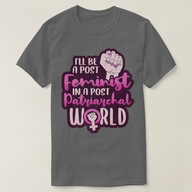Frauenförderung Monatsdesign für Frauenrechte T-Shirt (Design vorne)