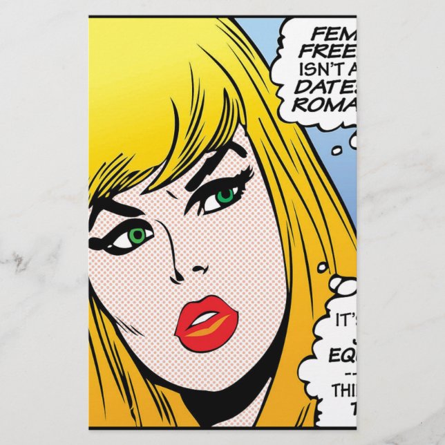 Frauenfreiheit Briefpapier (Vorderseite)