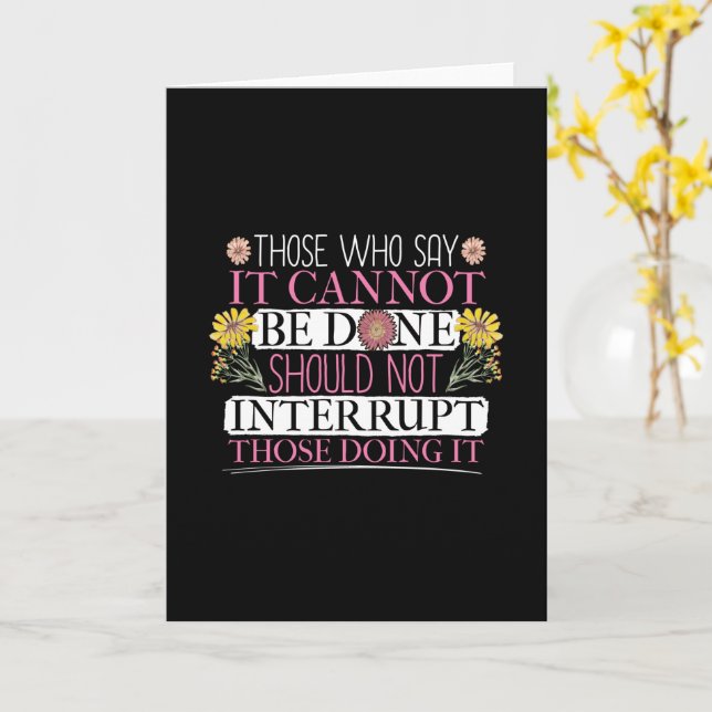 Frauenführer Karte (Gelbe Blume)