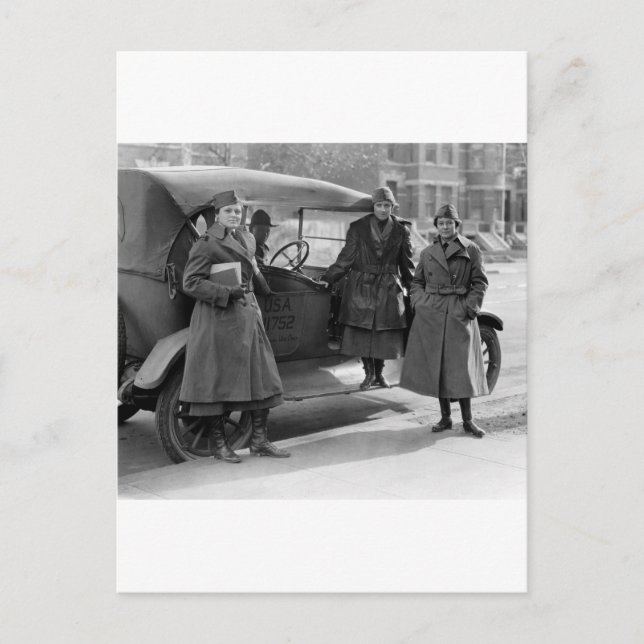 Frauenfunk: 1919 postkarte (Vorderseite)