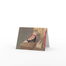 Frauenfuß im Spitzenschuh der 60er Jahre