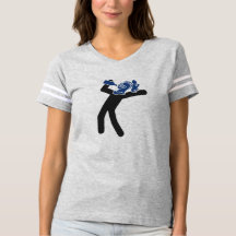 Frauenfußball-Shirt betrunken