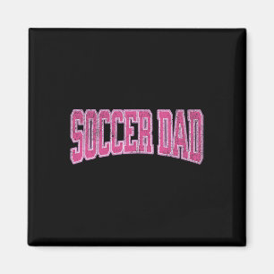 Frauenfußball Tochter Fußball Stolz Fußball Vater  Magnet