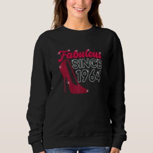Frauengeburtszitat seit 1964 vorbildlich sweatshirt