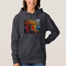 Frauengedecktes Sweatshirt, Artwork 10 Hoodie