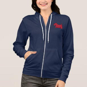Frauengeschenk Kariert schottisch-schottisch Hoodie