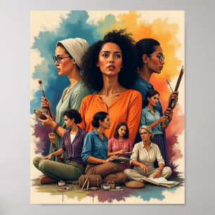 Frauengeschichte Poster