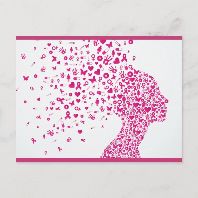 Frauengesundheit Postkarte (Vorderseite)