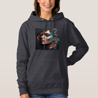 Frauengezogenes Sweatshirt Artwork 23