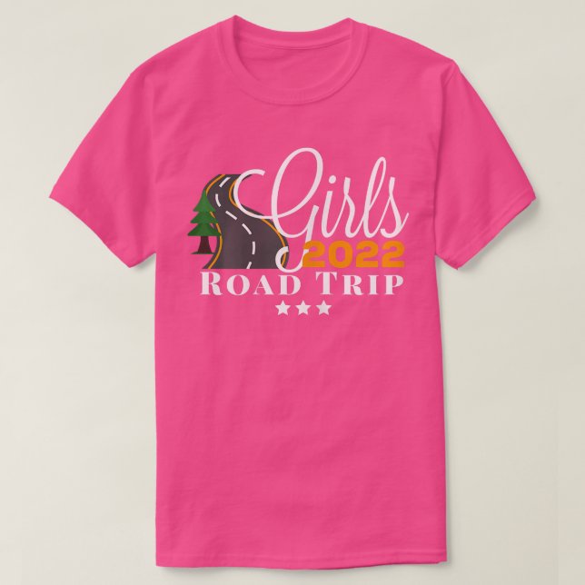 FrauenGirls Road Trip 2022 T-Shirt (Design vorne)