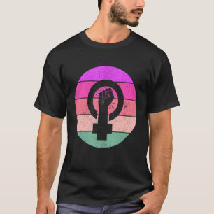 Frauengleichheit Frauenfeindliche Symbol-Empowerme T-Shirt