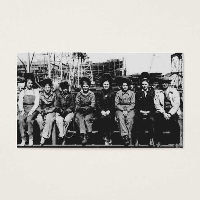 Frauengruppe Welders während des Zweiten Weltkrieg (Vorderseite)