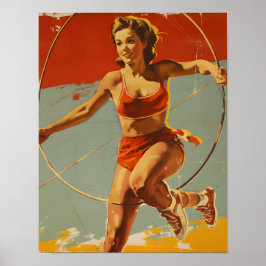 Frauengymnastik Poster