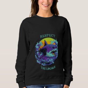 Frauenhaie - Tierrechte respektieren die lokalen Sweatshirt