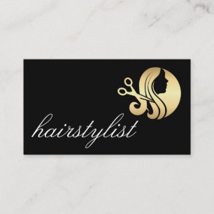 Frauenhair   Beauty-Produkte   Schere Visitenkarte