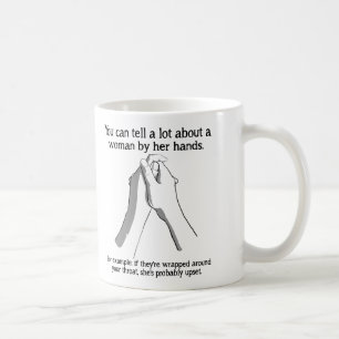 Frauenhände Funny Mug Kaffeetasse