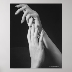 Frauenhände Poster
