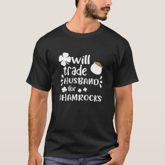 Frauenhändlerin für Kleeblätter Funny Joat On S T-Shirt