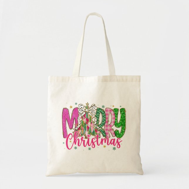 Frauenhandtasche, Weihnachtsgeschenk Tragetasche (Vorne)