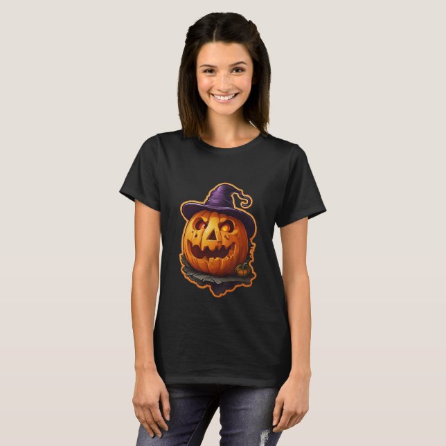 Frauenhaus T - Shirt Spooky Niedlicher Urlaub Outf (Vorne ganz)