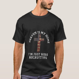 Frauenhimmel ist mein Zuhause. Ich bin nur hier, u T-Shirt