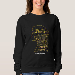 Frauenhistorienmonat Öko-Feministin Nachhaltige Zu Sweatshirt
