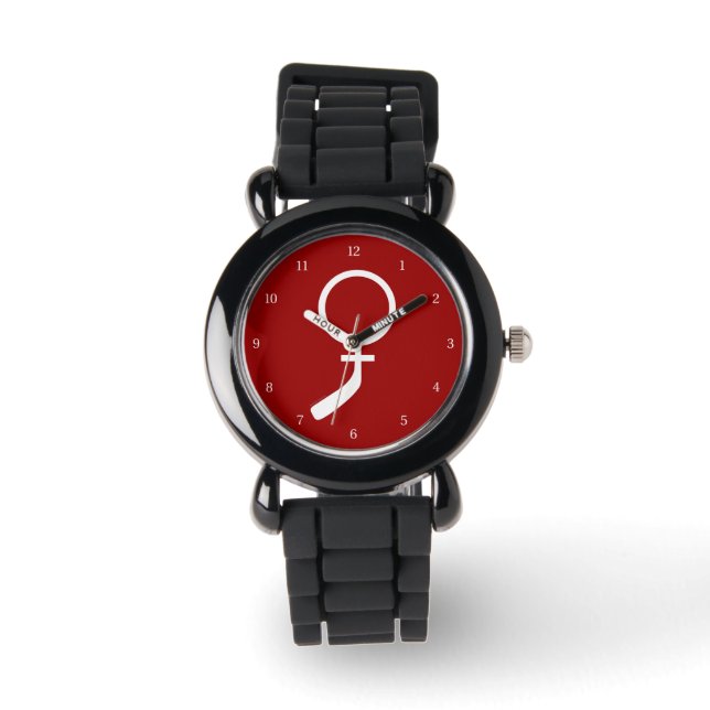 Frauenhockey Armbanduhr (Vorderseite)