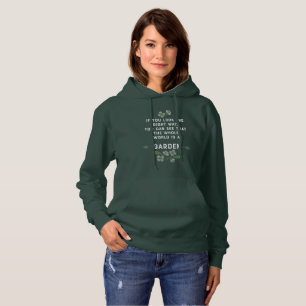FrauenHoodie der geheime Garten Hoodie
