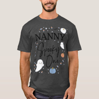 Frauenjungen des Spooky One zum ersten Geburtstag T-Shirt