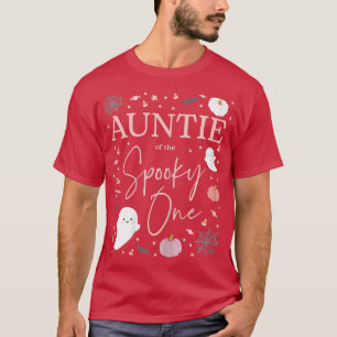 Frauenjunges der Spooky One Girl First Birthda T-Shirt