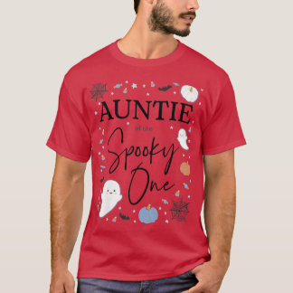 Frauenjunges der Spooky One zum ersten Geburtstag T-Shirt