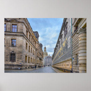 Frauenkirche, Dresden, Deutschland Poster