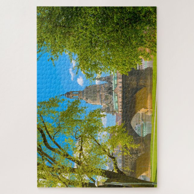 Frauenkirche Dresden Deutschland Puzzle (Vertikal)
