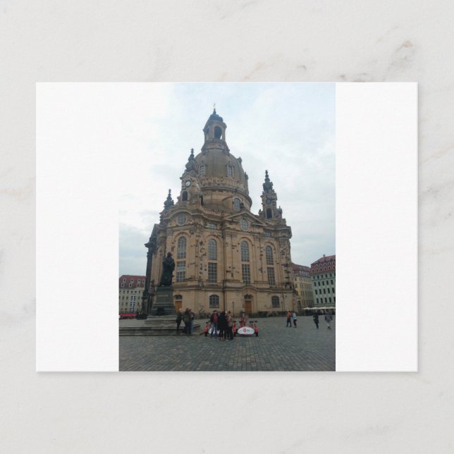 Frauenkirche Dresden Postkarte (Vorderseite)