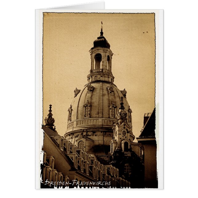 Frauenkirche Dresden - Vintage (Vorne)