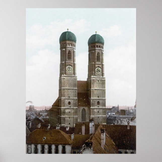 Frauenkirche München Poster (Vorne)
