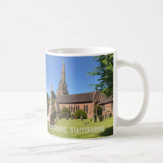 Frauenkirche Staffordshire Church on a a a a a a a Kaffeetasse (Rechts)