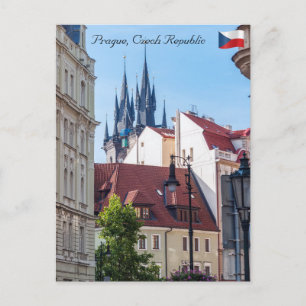 Frauenkirche vor Tyn in Prag Postkarte