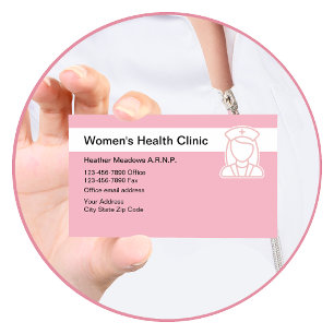 Frauenklinik für medizinische Gesundheit Visitenkarte