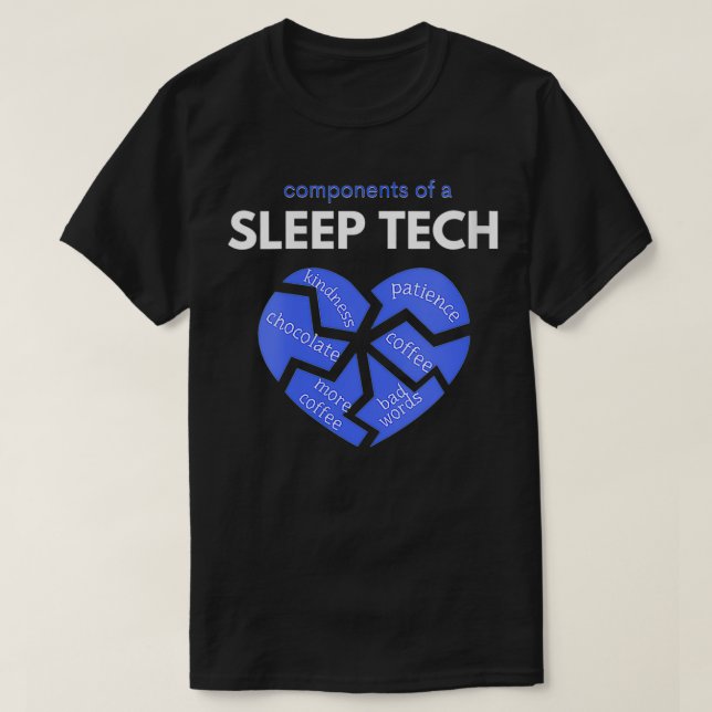 Frauenkomponenten eines Schlaftechnikers VNeck  T-Shirt (Design vorne)