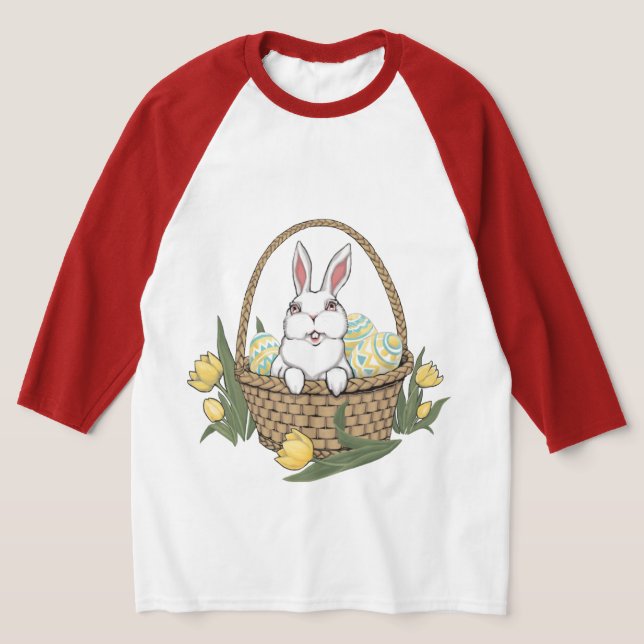 Frauenkorb Osterfest Shirt Ostern Bunny Basket Jer (Ablage )