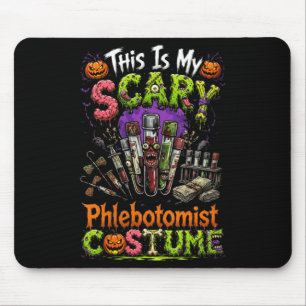 Frauenkostüm Phlebotomist Halloween Horror Mousepad