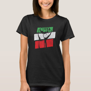Frauenleben Freiheit Unterstützung Iran Frauenrech T-Shirt