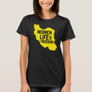 Frauenleben Freiheit Unterstützung Persisch Zan Ze T-Shirt