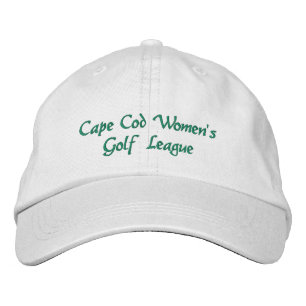 Frauenliga bestickter Golf-Hut Bestickte Baseballkappe